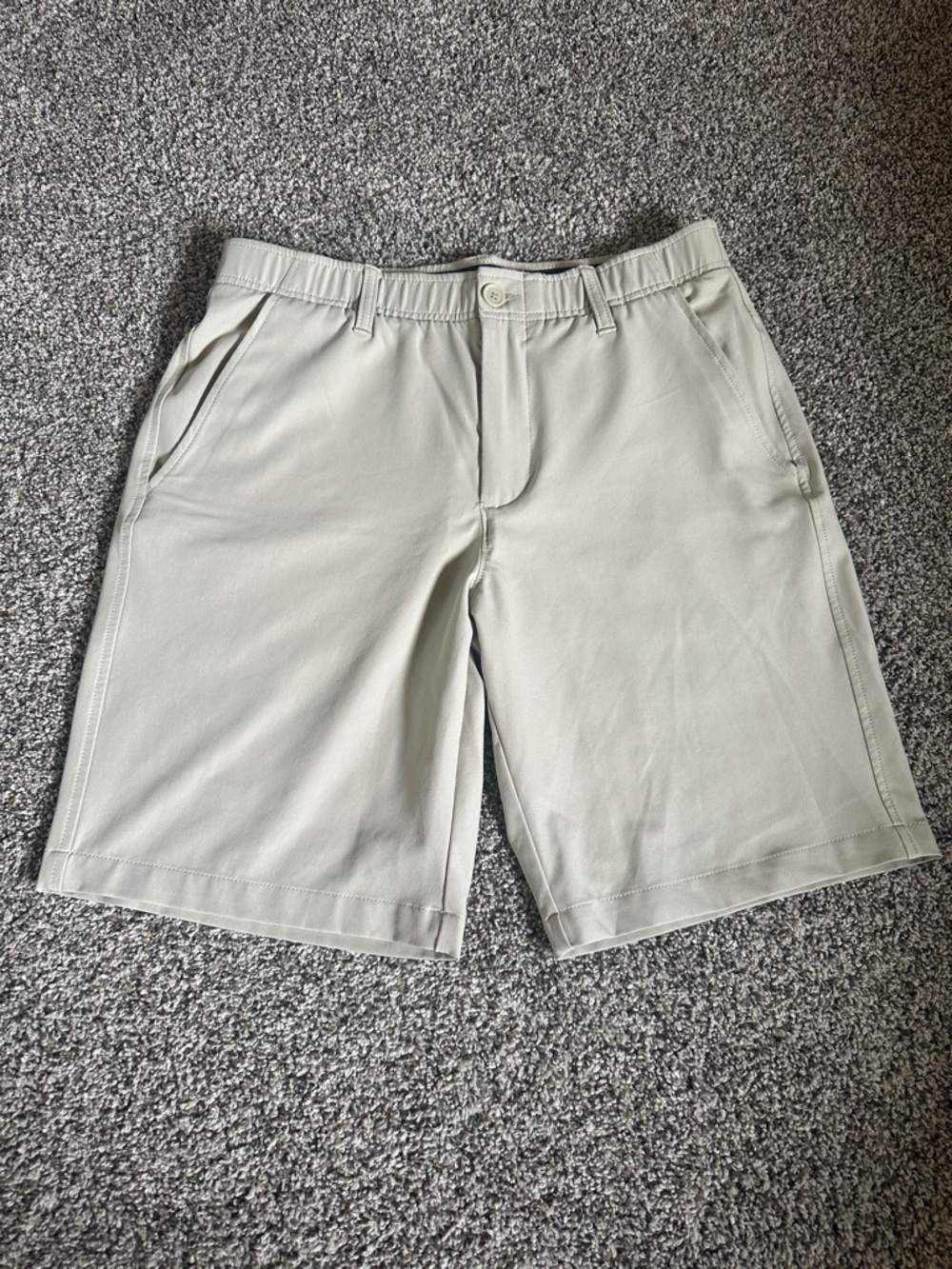 Under Armour Men’s Flat Front Performance Shorts - Light Khaki